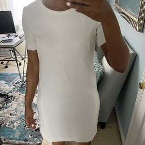 Luxury White Midi Dress- Blumarine